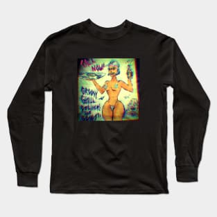 Groovy Ghoul Pizza Long Sleeve T-Shirt